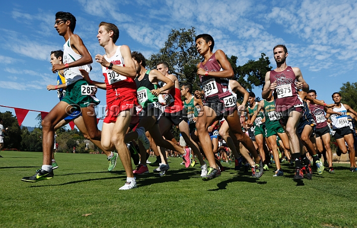2015SIxcCollege-088.JPG - 2015 Stanford Cross Country Invitational, September 26, Stanford Golf Course, Stanford, California.